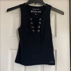 A&F Lace Up Tank